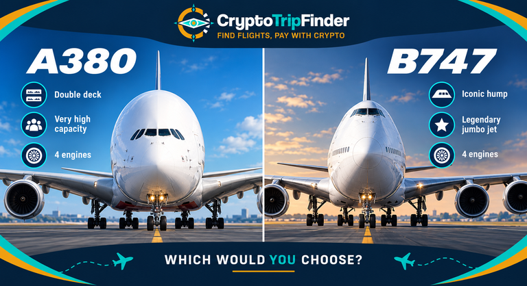Airbus A380 vs Boeing 747